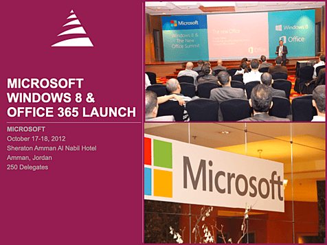Microsoft Windows 8 & Office 365 Launch